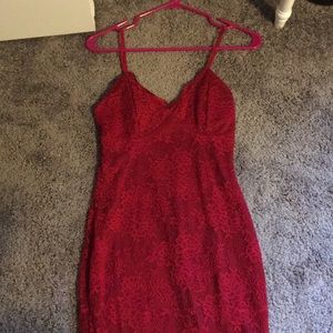 Red Windsor dress size XS